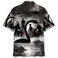 Bigfoot Nessie Alien Mythical Monster Hawaiian Shirt