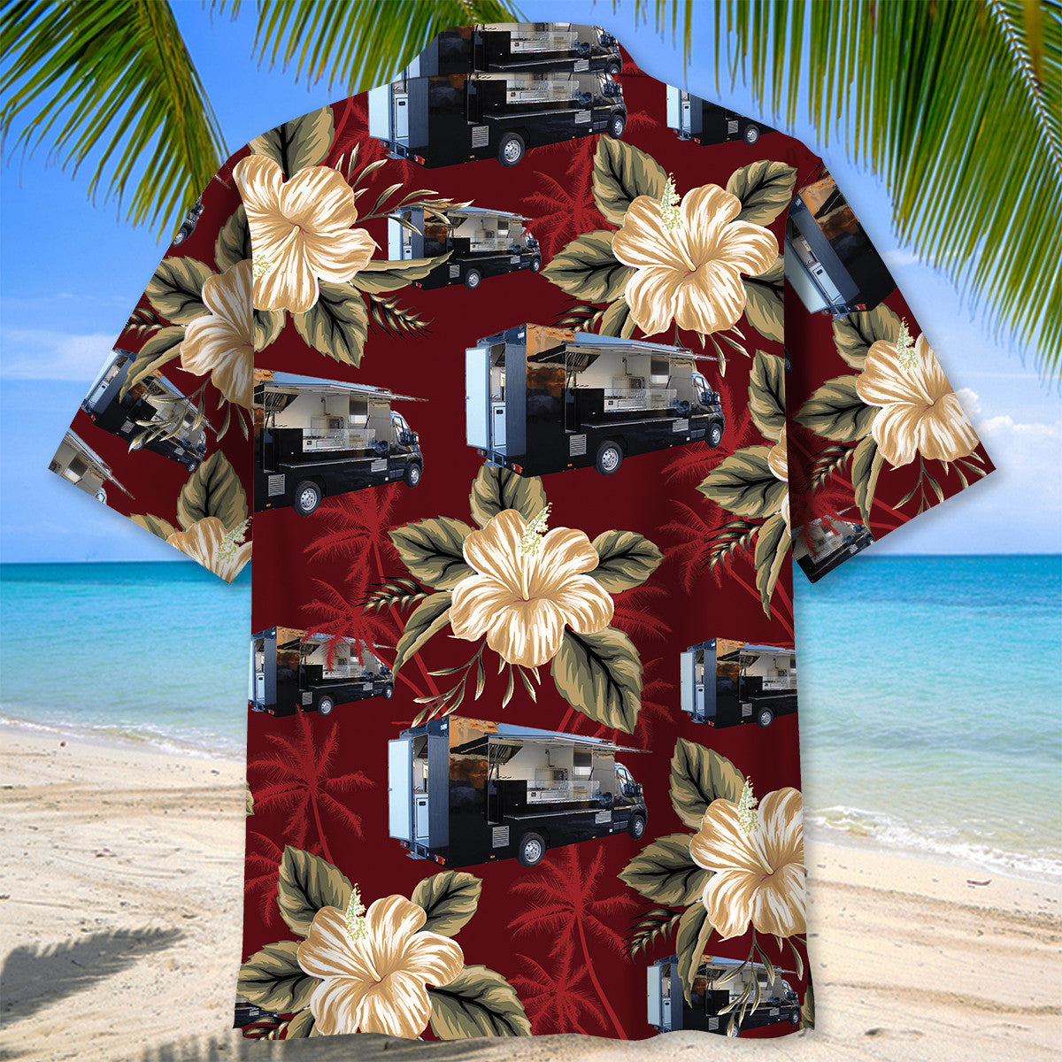 Floral Street Food Truck Hawaiian Shirt