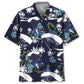 Skydiving Blue Nature Hawaiian Shirt