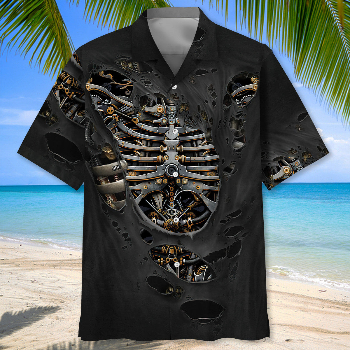 Mechanic From Bones Hawaiian Shirt