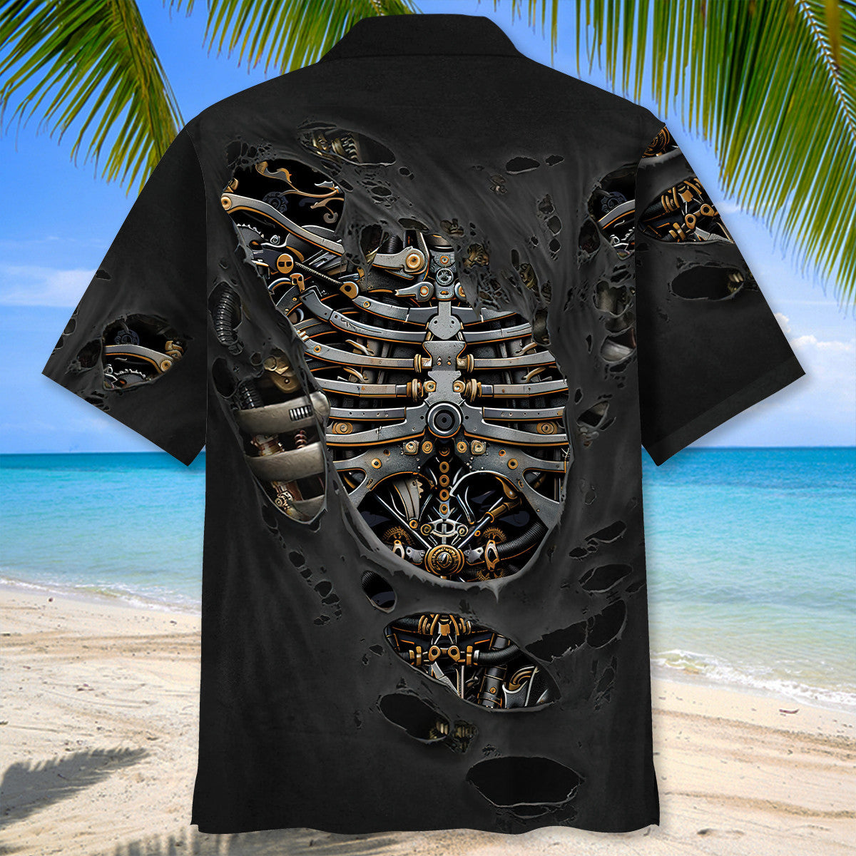 Mechanic From Bones Hawaiian Shirt