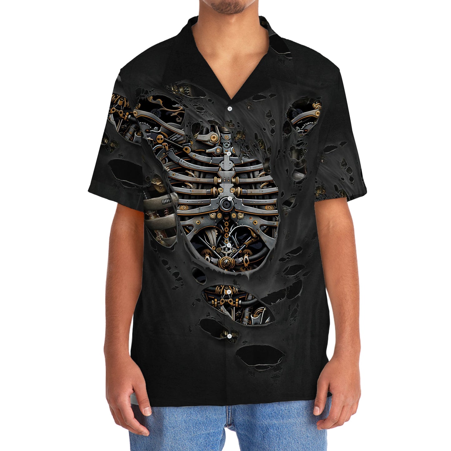 Mechanic From Bones Hawaiian Shirt