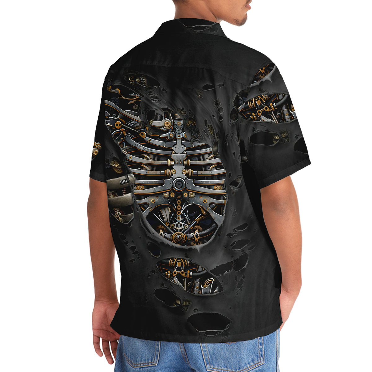 Mechanic From Bones Hawaiian Shirt
