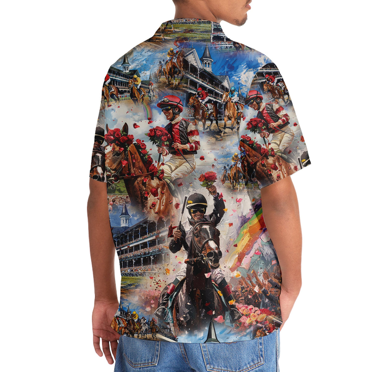 Derby Horse Racing Winner Hawaiian Shirt