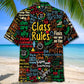 Teacher Class Rules Hawaiian Shirt