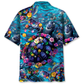 Floral Turtle Hawaiian Shirt