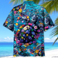 Floral Turtle Hawaiian Shirt