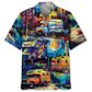 Camping Car Art Hawaiian Shirt