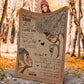 Africa To My Son African American Flannel Blanket For Bed Sofa And Reading Nook Decor