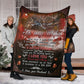 Hunting To My Wife Flannel Blanket For Bedroom Couch And Daily Comfort