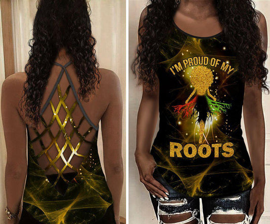 Black Woman Love Peace Limited Edition 17 – Hollow Tank Top