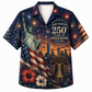 America 250th One Nation Sunset Flag Hawaiian Shirt