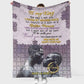African You Are My Missing Piece Afro Couple Pink Personalized Flannel Blanket For Living Room And Bedroom Styling