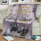 African You Are My Missing Piece Afro Couple Pink Personalized Flannel Blanket For Bed Sofa And Reading Nook Decor