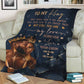 African Our Home Ain't No Castle Afro Couple Flannel Blanket For Relaxing At Home And Travel