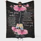 Family I Am Your Mother You Are My Child Personalized Flannel Blanket For Living Room And Bedroom Styling