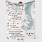 Elephant I Really Love You Mothers Day Mother Personalized Flannel Blanket For Living Room And Bedroom Styling