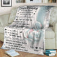 Elephant I Really Love You Mothers Day Mother Personalized Flannel Blanket For Bed Sofa And Reading Nook Decor