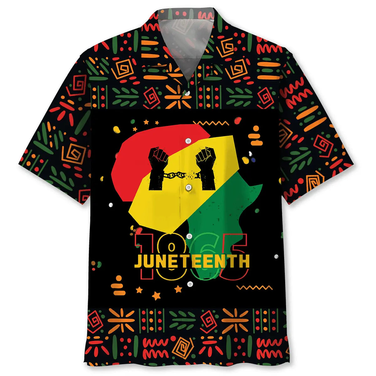 Hawaiian Shirt / Adults / S 1865 Juneteenth Proud Hawaiian Shirt