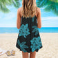 Turtle Is Beach Soul Limited 18 – Women's Summer Sleeveless V-Neck Camisole Dress