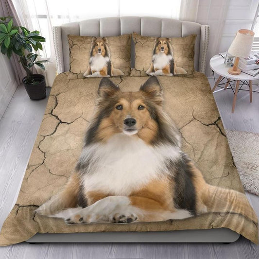 Dog Goodnight Shetland Sheepdog Bedding Cover For Pet Lover Bedroom Decor