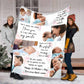 Family I've Only Been With You For A Little While Flannel Blanket For Soft Bed Couch And Home Comfort