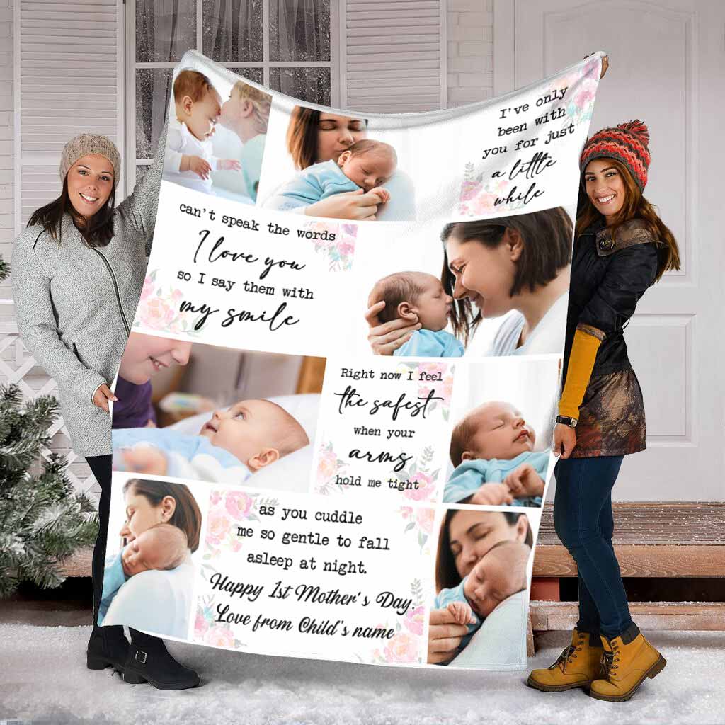 Family I've Only Been With You For A Little While Flannel Blanket For Soft Bed Couch And Home Comfort