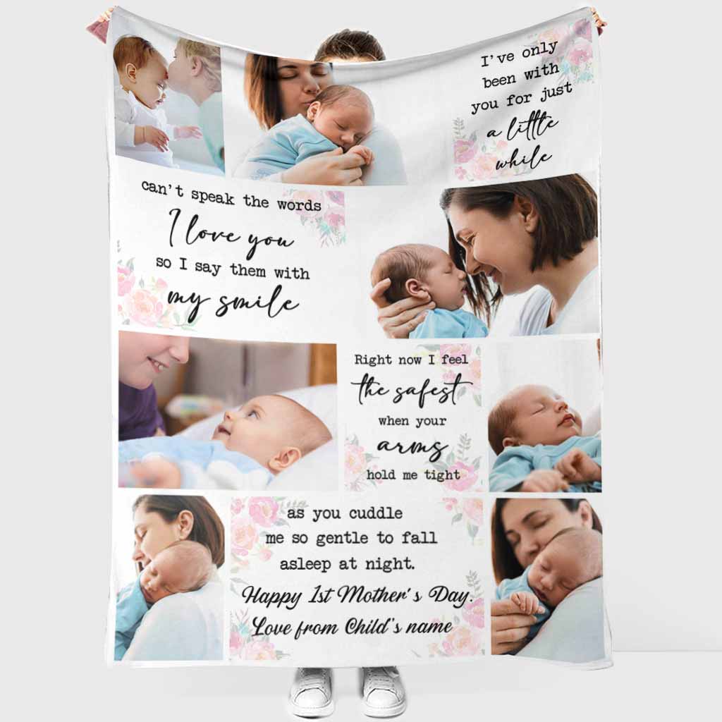 Family I've Only Been With You For A Little While Flannel Blanket For Living Room And Bedroom Styling