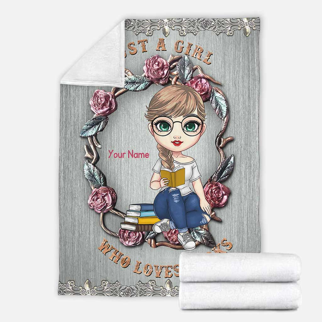 Book Lover So Cute Personalized Flannel Blanket For Bed Sofa And Reading Nook Decor