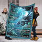 Dragon To My Son Flannel Blanket For Soft Bed Couch And Home Comfort