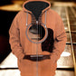 Guitar Wood Vintage Art – 3D Hoodie