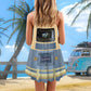 Hippie Van Retro Style Limited 1 – Women's Summer Sleeveless V-Neck Camisole Dress