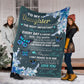 Mental Health Awareness Daughter Gift Flannel Blanket For Bedroom Couch And Daily Comfort