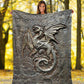 Dragon Protects Your Life Flannel Blanket For Cozy Home Lounging And Gifting