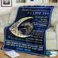 Dinosaur To My Son I Love You Flannel Blanket For Living Room And Bedroom Styling