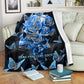 Diabetes Awareness Flannel Blanket For Soft Bed Couch And Home Comfort