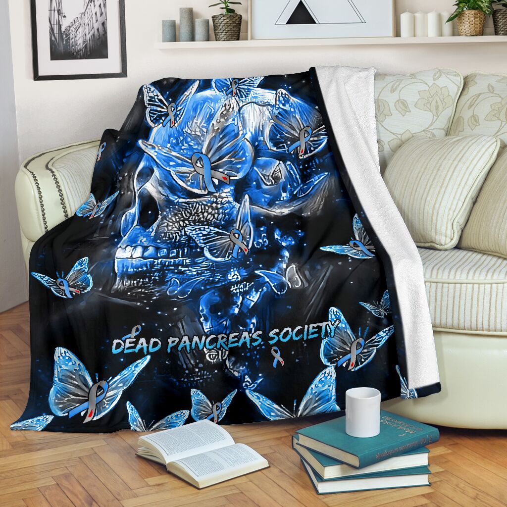 Diabetes Awareness Flannel Blanket For Warm Home Decor And Relaxation
