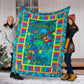 Autism Accept Understand Love Autism Awareness Flannel Blanket For Bedroom Couch And Daily Comfort