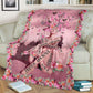 Breast Cancer Survivor Awareness Flannel Blanket For Living Room And Bedroom Styling