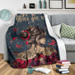 Breast Cancer Breast Cancer Strength And Hope Awareness Flannel Blanket For Relaxing At Home And Travel