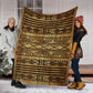 Ethnic Love Beautiful Life Flannel Blanket For Bedroom Couch And Daily Comfort