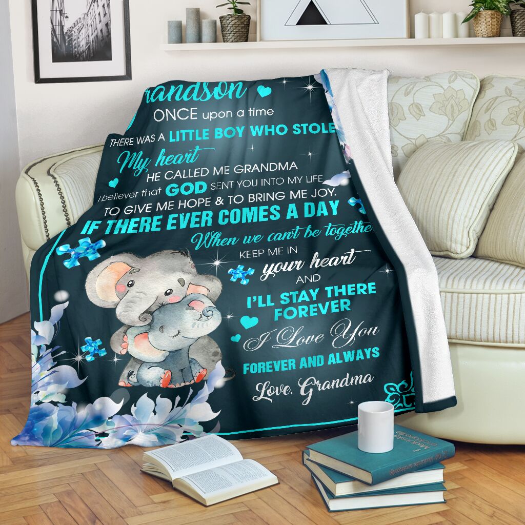 Autism Awareness Son Gift Flannel Blanket For Soft Bed Couch And Home Comfort