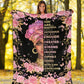 Black Woman God Says You Are African American Flannel Blanket For Cozy Home Lounging And Gifting