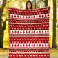 Christmas Simple But Nice Flannel Blanket For Cozy Home Lounging And Gifting