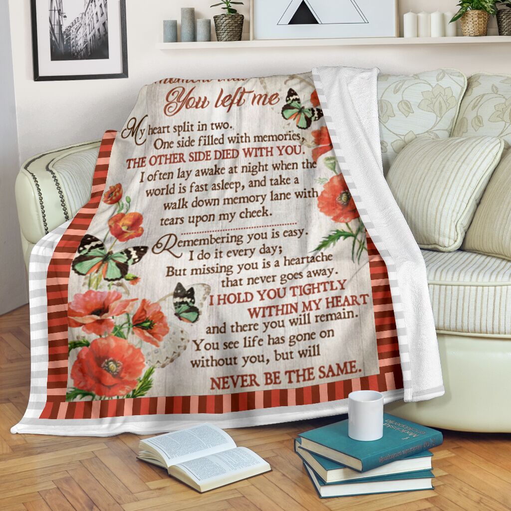 Butterfly The Moment Memorial Flannel Blanket For Soft Bed Couch And Home Comfort