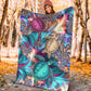 Turtle Magic Flannel Blanket For Bed Sofa And Reading Nook Decor
