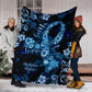 Diabetes Awareness Flannel Blanket For Bedroom Couch And Daily Comfort