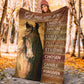Horse God Says You Are Leather Pattern Flannel Blanket For Bed Sofa And Reading Nook Decor