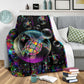 Turtle Lovers Turtle Playing Flannel Blanket For Relaxing At Home And Travel