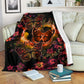 Multiple Sclerosis Awareness Flannel Blanket For Soft Bed Couch And Home Comfort